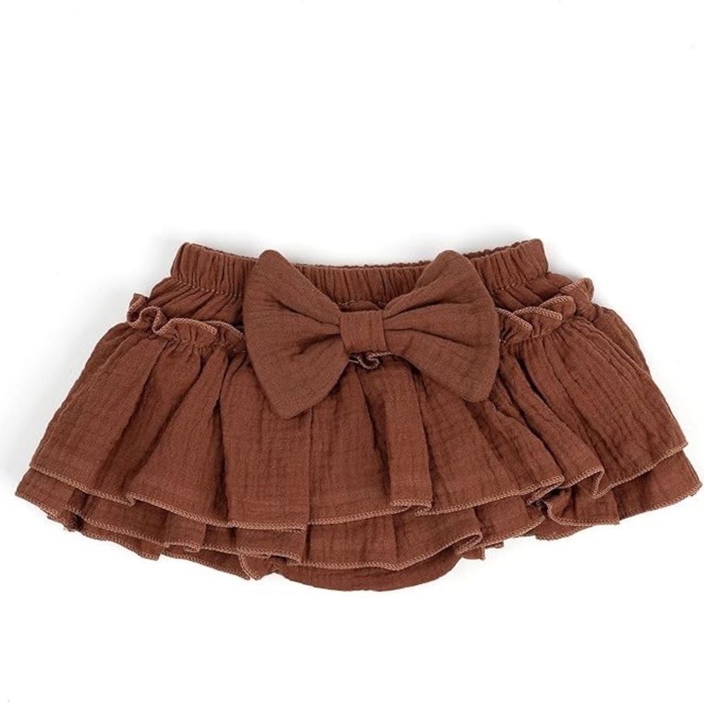 Skirted Toddler Brown Bloomer